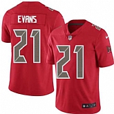 Nike Buccaneers 21 Justin Evans Red Color Rush Limited Jersey Dzhi,baseball caps,new era cap wholesale,wholesale hats